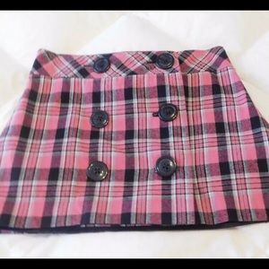 Express winter mini skirt